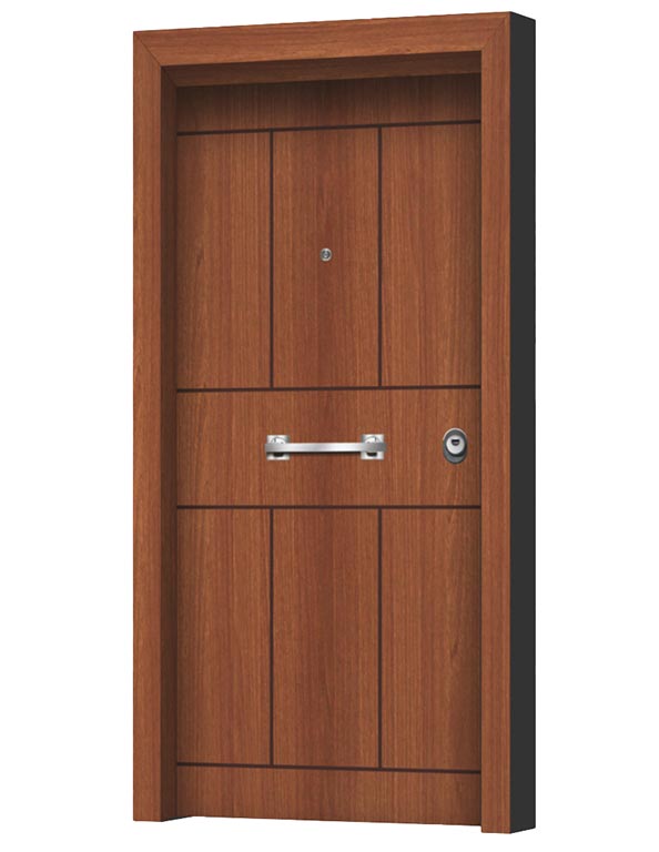 Θωρακισμένη Πόρτα με Παντογραφικό Laminate - 18 σημεία - P12